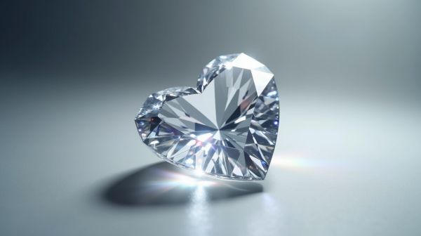 Diamant cœur : les proportions qui se voient à l'œil nu